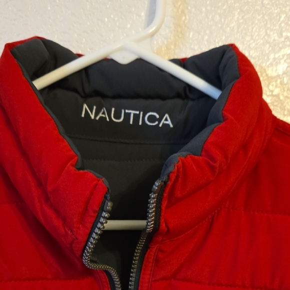 Nautica Vibrant Red Quilted Jacket - Picture 4 of 8
